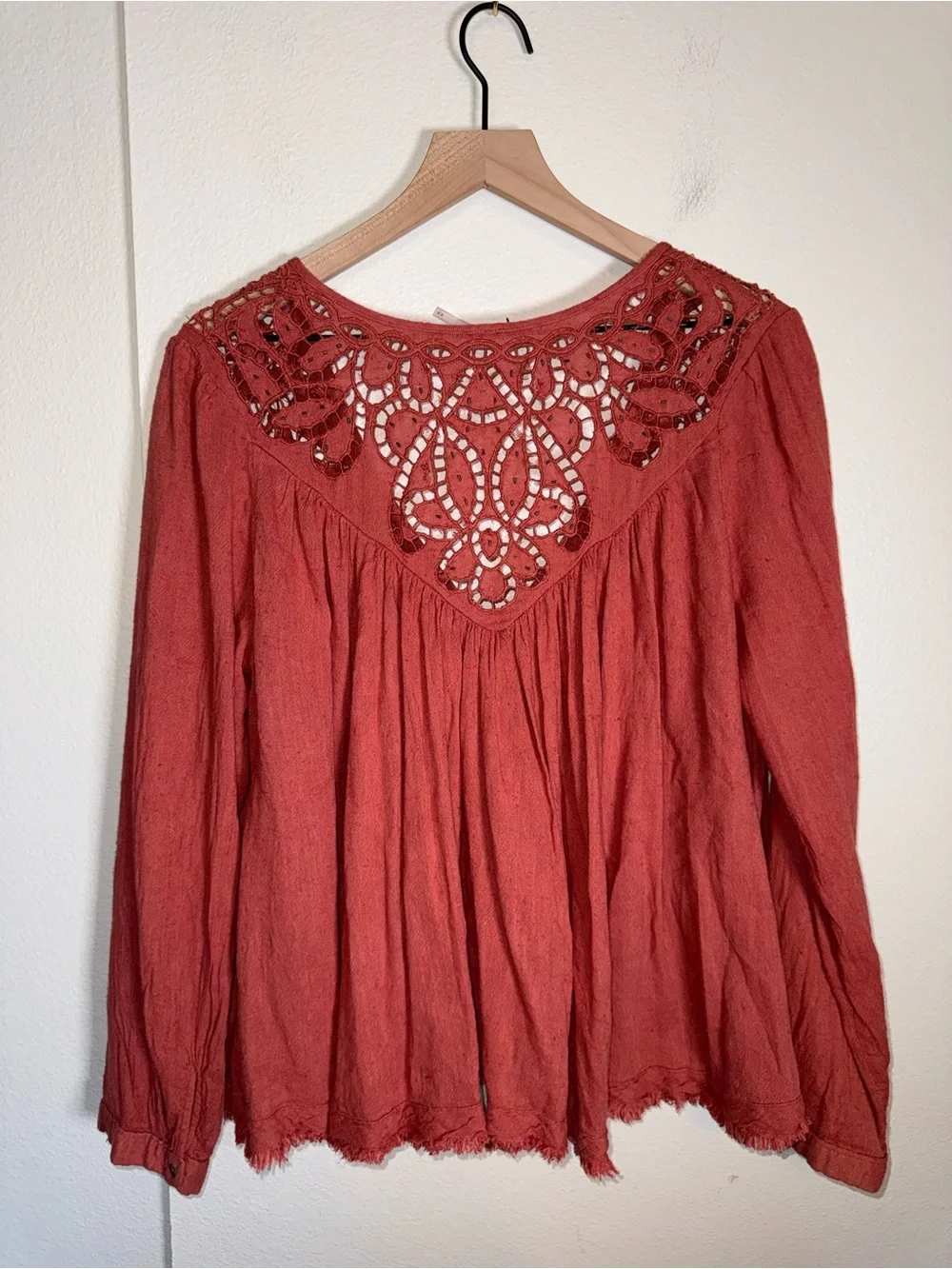 Anthropologie delicate crochet